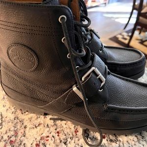 A cool pair of Polo boots.  worn 3 times. taking up space in the closet.